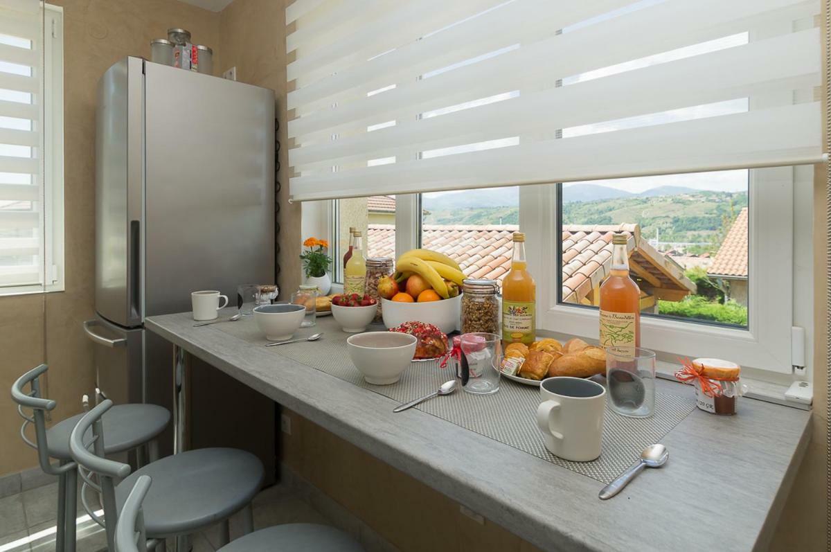 Guest House Domaine Des Grouilleres Saint-Clair-du-Rhone Buitenkant foto